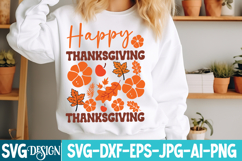Happy Thanksgiving Svg | Thanksgiving t-Shirt Design Product Image 4