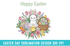 Easter Day sublimation Bundle,Easter Day Clipart bundle Product Image 4