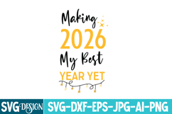 New Year SVG Bundle, New Year SVG Bundle 2024,New Year SVG Product Image 7