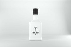 Cowboy Bottle Mockup Product Image 1