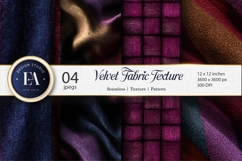Rich Velvet Fabric Texture Seamless Design Digital Paper Product Image 1