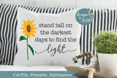 Stand tall on the darkest days SVG, png, eps, dxf, sublimati Product Image 3