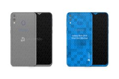 Samsung Galaxy M20 Vinyl Skin Design Mockup 2019 Product Image 1