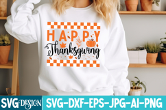 Happy Thanksgiving Svg | Thanksgiving t-Shirt Design Product Image 2
