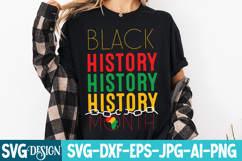 Black History Month SVG Design,Black History Month PNG Product Image 2