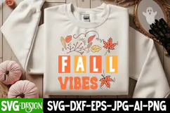 Fall Vibes SVG | Funny Fall SVG File | Autumn SVG Design Product Image 4