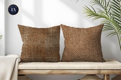 Burlap Sack Fabric Texture Seamless Pattern Digital Paper Product Image 2