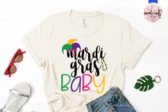 Mardi Gras Baby - Mardi Gras SVG EPS DXF PNG Product Image 2