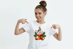 Christmas Coffee Gnomes PNG, Freeze-dried Latte sublimation Product Image 2