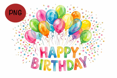 Happy Birthday PNG Product Image 1