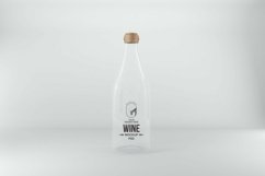 Wine Bottle Mockup Product Image 1