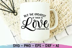 Bible Verse Svg, Love Svg, Corinthians Svg, Jesus Designs Product Image 3