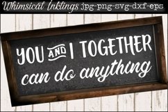 You And I SVG Product Image 1