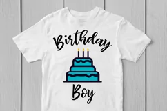Happy Birthday Boy - Birthday SVG EPS DXF PNG Cutting Files Product Image 2