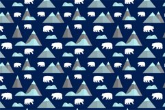 Bear. 6 Seamless patterns. Product Image 9