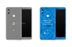 Redmi Y2 S2 Vinyl Skin Design Mockup 2018 Product Image 1