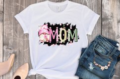 Mother&#039;s Day PNG with Pink Gnome, Mom Sublimation Design Product Image 7