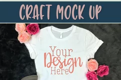 Pretty womens shirt Craft mock up | High Resolution JPEG Product Image 4