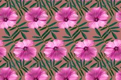 12 Seamless colorful FLOWER patterns bundle. Digital Paper Product Image 2