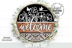 Farmhouse Door Sign SVG Bundle| Laser Cut Door hanger Bundle Product Image 7