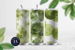 Matcha Green Tea Pattern, Matcha Aesthetic Digital Paper Product Image 2