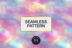 Holographic Pastel Digital Paper, Iridescent Texture Product Image 3