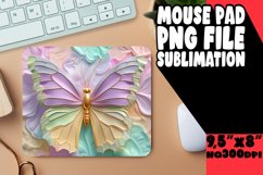 Fluttering Spring Butterfly Bliss 3D Mouse Pad Product Image 1