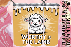 Blissful moments 20oz tumbler wrap, Christian Product Image 1