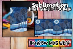 Beautiful Scenic Tumbler Wrap Sublimation 20oz Product Image 1