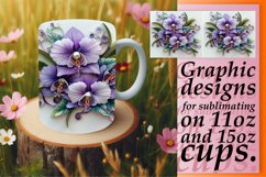 Dreamy Spring Petal 3D Mug Wrap Design 11oz 15oz Product Image 1
