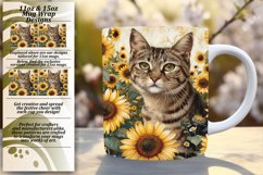 Sublimation Bliss with Vibrant Cat Mugs Product Image 1