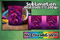 Gentle vibes sublimation print wrap, Leopard Prints Product Image 1