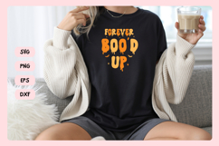 Spooky Bachelorette Party Saying SVG | Forever Boo'd Up Product Image 3