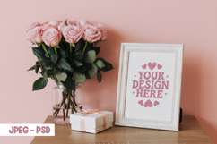 Valentine Minimal Mug PSD JPEG Mockup Product Image 1