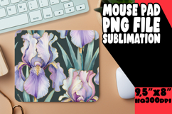 Enchanted Mouse Mat Sublimation, Flower Pattern Product Image 1