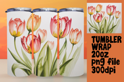GORGEOUS 20oz Tumbler Wrap for Gifts , Flowers Product Image 1