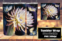Unique 20oz Design for Sublimation , Flowers Product Image 1