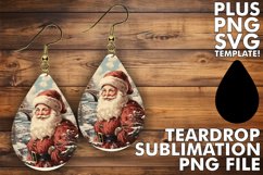 Unique Teardrop Earrings Designs, Christmas Product Image 1