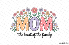 Mom SVG Design | Mother&#039;s day Svg | Mama Svg | Svg file Product Image 1