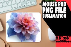 Whimsical Colorful 3D Flower Mouse Pad: Vibrant Fun Product Image 1