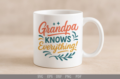 SVG Funny Grandpa Quote Design for T-Shirts and Gifts Product Image 4