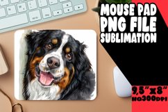 Whimsical Watercolor Dog Lover Joyful Charm Mousepad PNG Product Image 1