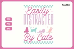 Funny Cat Lover Quotes SVG EPS PNG 7 Product Image 3