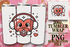 GIFT OF CHEER 20oz TUMBLER WRAP, Valenines Heart Product Image 1