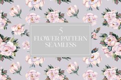 Floral pattern seamless watercolor Product Image 3