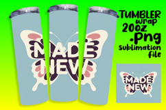 Sublimation Artwork for 20oz Tumblers , Religious Product Image 1