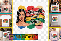 Sweet TOTE BAG Design Ideas PNG, Juneteenth Product Image 1