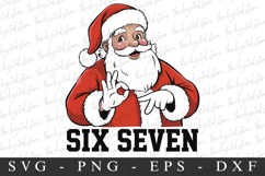 Christmas Six Seven Svg | Christmas svg | Svg cut file Product Image 1