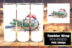 Sublimation Tumbler Template 20oz , Holiday Product Image 1