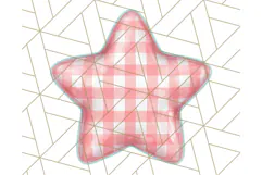 Cute Puffy Star Clipart PNG, 3D Glossy Pastel Stars Clip Art Product Image 2
